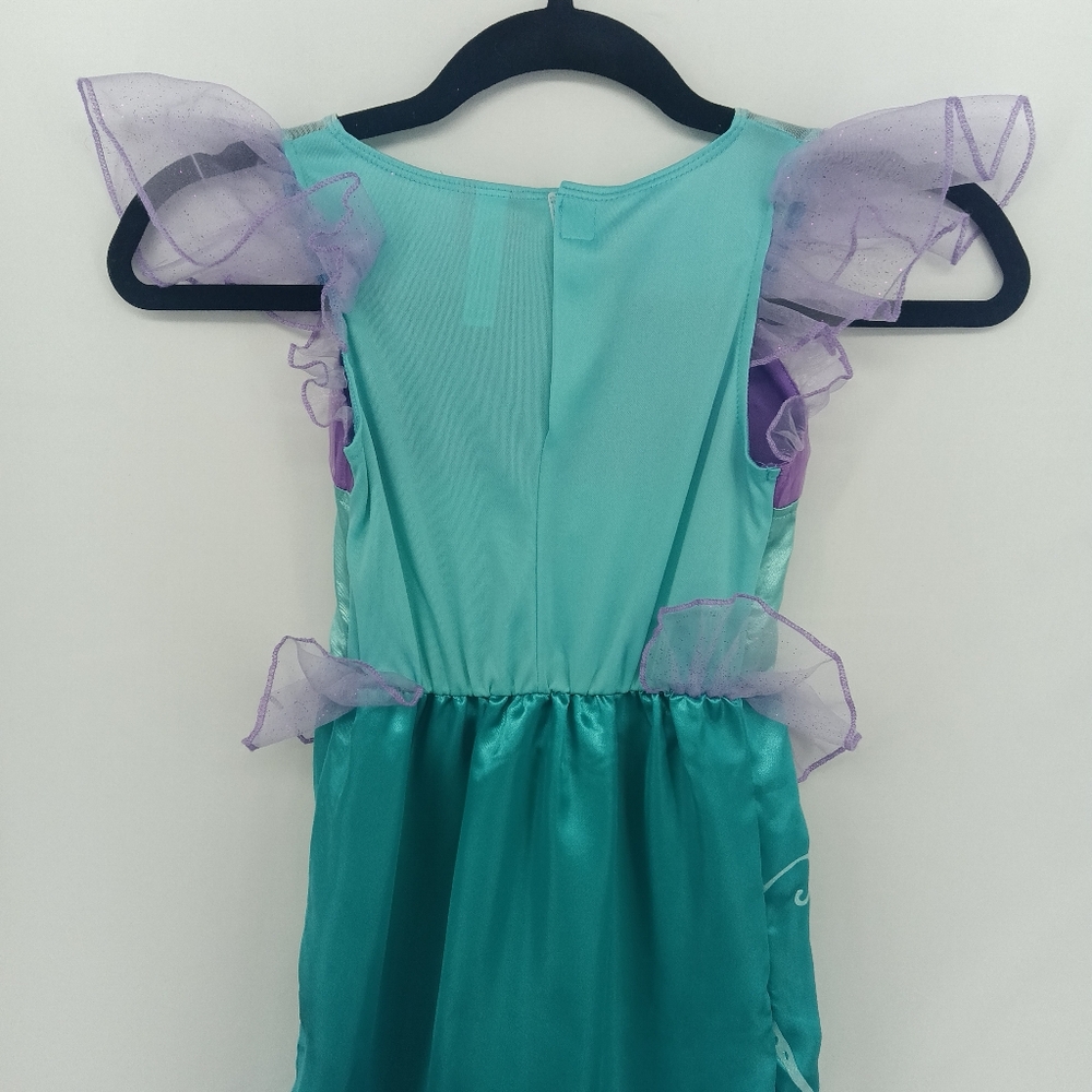 Disney The Little Mermaid Ariel Costume Dress Halloween Girls Size Small (4-6) - Picture 6 of 10